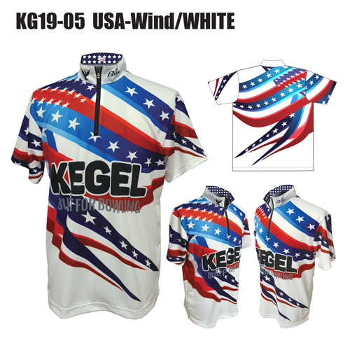 ケーゲルKG19-05USAウィンドホワイト昇華名入れ有り