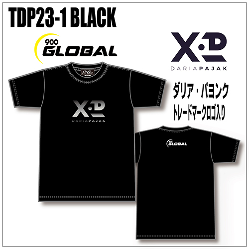 ABSダリアモデルTシャツTDP23-01ブラック